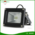 Montado en la pared 12 LED SMD3528 IP65 Solar Lawn Solar Garden Flood Light 6V 3W Solar Panel LED Reflector con la batería 2200mAh